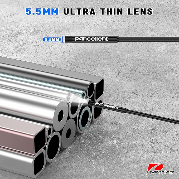 0.216 in Ultra-Thin Snake Inspection Borescope, Pancellent Type C Endoscope - Image 2