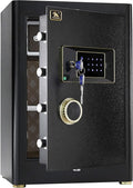 TIGERKING   Large Safe Box, 2.05 Cubic Feet Home Safe by TIGERKING