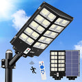 JAYNLT Y-5200W Solar Street Lights Outdoor, 520000LM 6500K Commercial Parking by JAYNLT