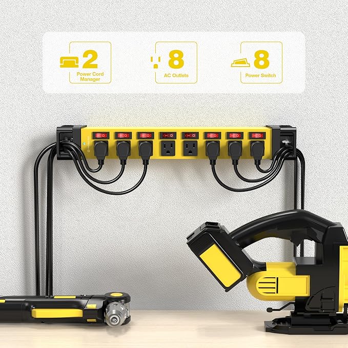 Power Strip with Individual Switches - Image 2