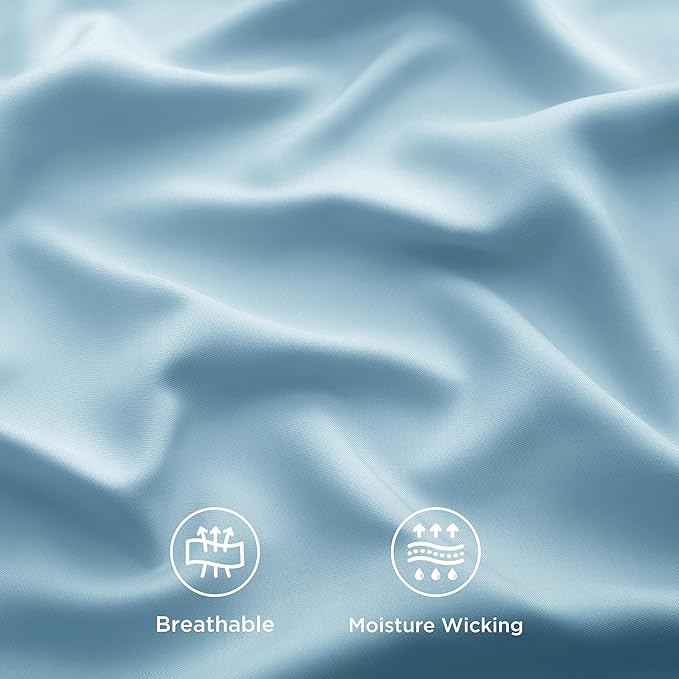 Bedsure Full Size Bed Sheets, Cooling Sheets, Rayon Derived from Bamboo - Image 5
