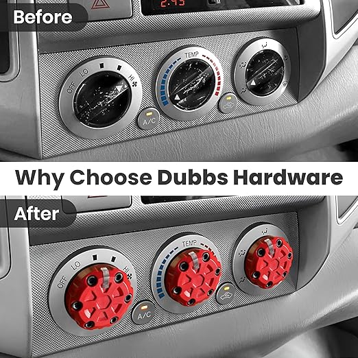 2nd Gen Tacoma Accessories AC Knob Upgrade - Image 6