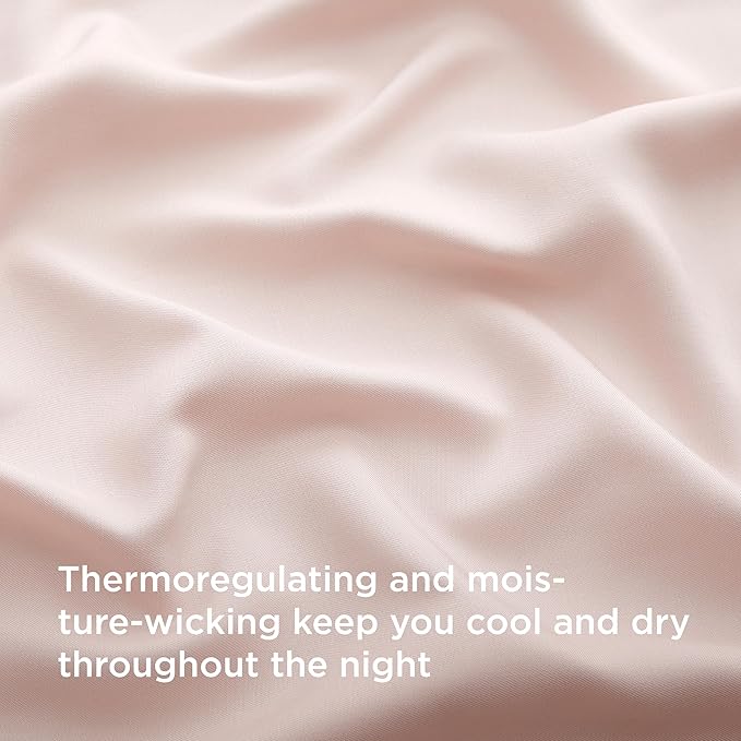 Bedsure Cooling Sheets Twin XL, Rayon Derived from Bamboo, Breathable & Soft - Image 6