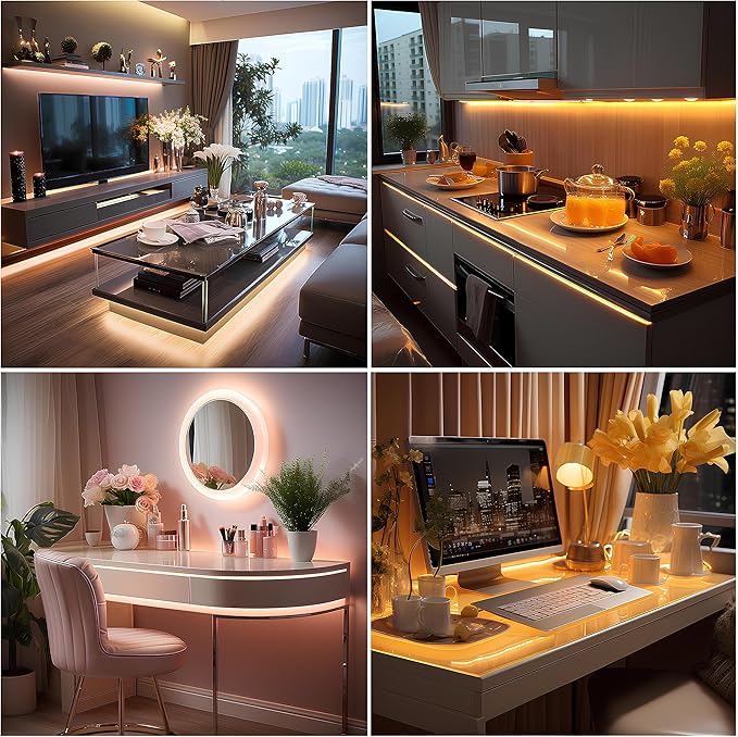UVTaoYuan Short Led Strip Lights 5V USB LEDs Display Cabinet Lighting COB LED - Image 2