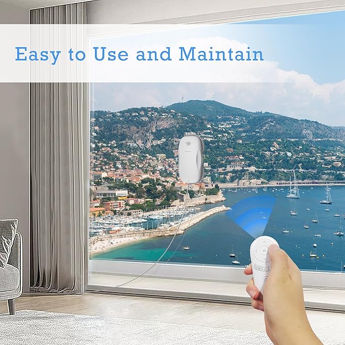 Tosima W2 Window Cleaner Robot, Automatic Cleaning - Image 4
