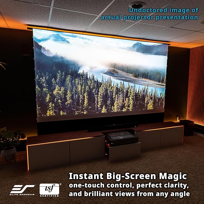 EliteProjector Screens Kestrel Tab-Tension 3 CineWhite, 16:9 Aspect Ratio - Image 4