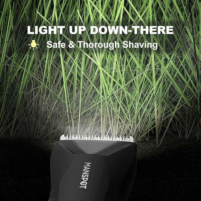 MANSPOT Manscape Body & Pubic Hair Trimmer - Image 3