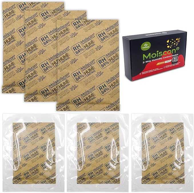 Wisesorb 85% Two-Way Humidity Control Packs, 60 Gram 5 Pack by Wisesorb
