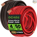 GEARit 4 Gauge Wire Copper Clad Aluminum CCA by GEARit
