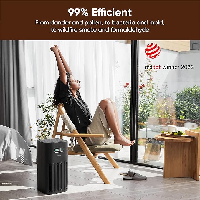 Wyze Air Purifier with Formaldehyde Filter, - Image 8