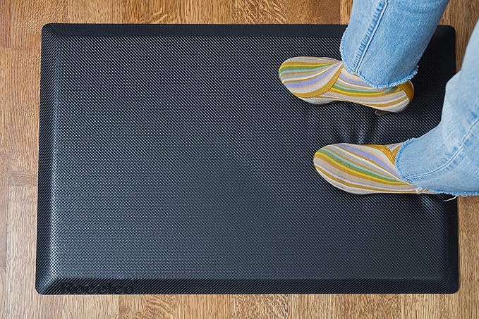 Rocelco Standing Desk Converter and Floor Mat - Image 4