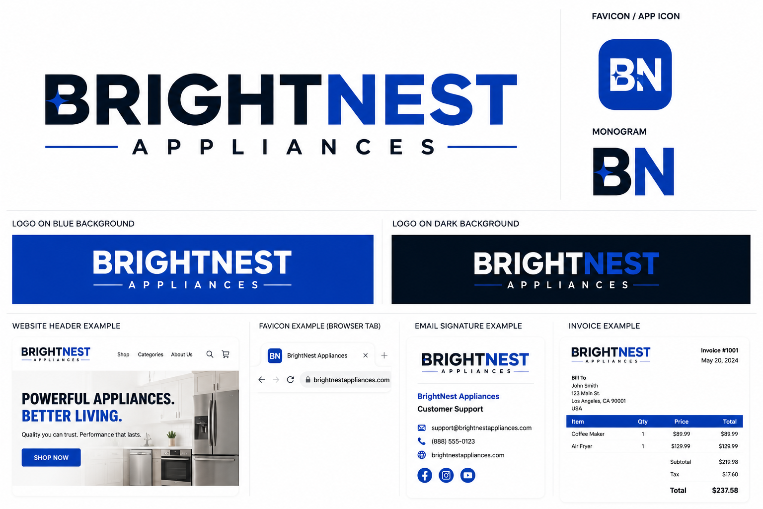 BrightNest Appliances