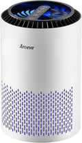 Air Purifiers for Bedroom Home, Air Purifier for Smoke Pollen Dander Hair Smell Air Cleaner with Sleep Mode Speed Control for Bedroom Office, MK01- White(Available for California) | Energy Star Efficiency, Meet Global Recycled Standard, 360-Degree Air Inlets, 22Db Noise Level, Aromatherapy Function