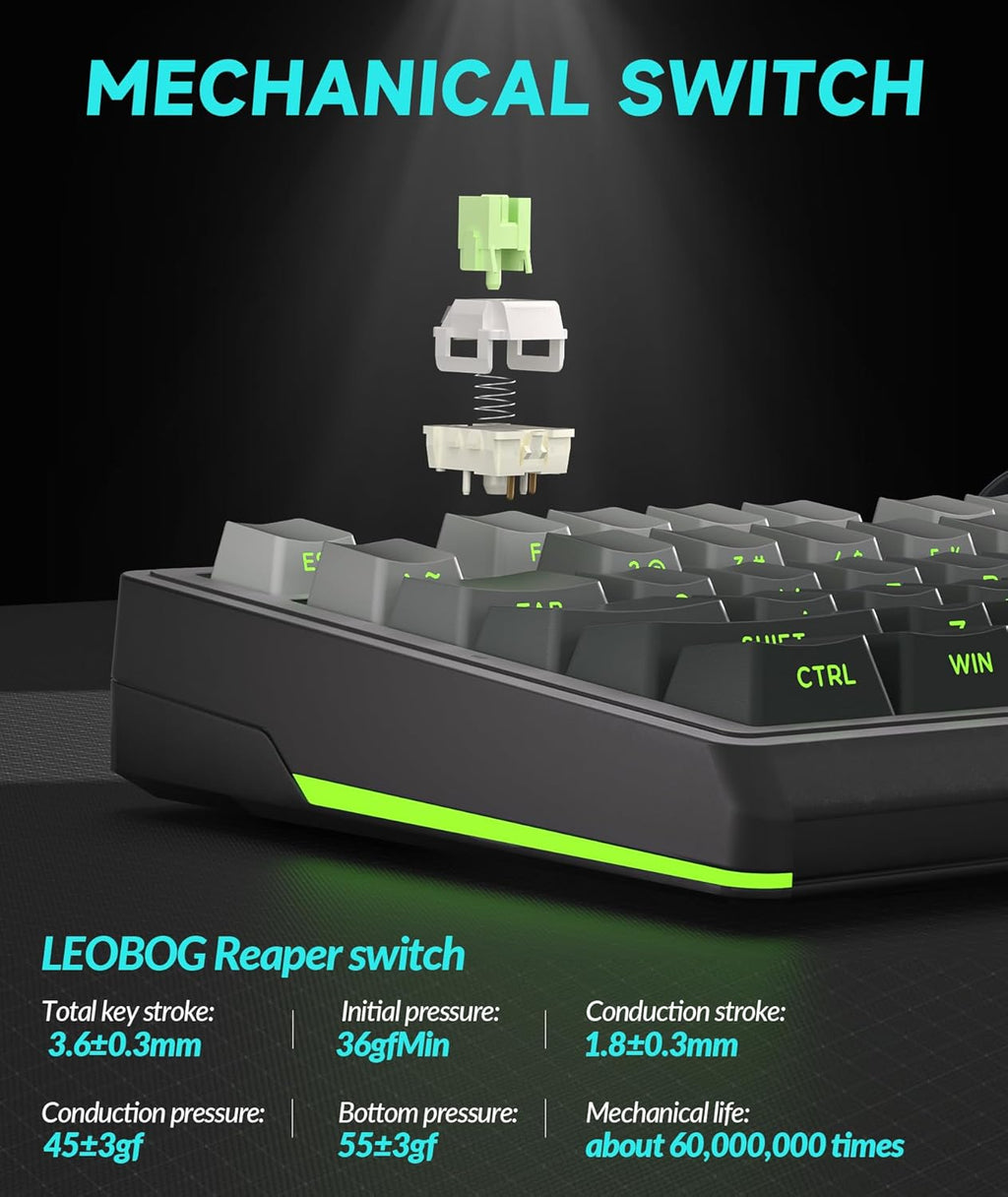 KI99 Pro 96% Wireless Mechanical Keyboard, RGB Gaming Keyboard, Hot-Swappable Pre-Lubed Switches, Gasket Structure Creamy Keyboards (Gradient-Black, Non-Silent Version)