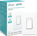 Kasa Smart Dimmer Switch HS220, Single Pole, Needs Neutral Wire | 2.4Ghz Wi-Fi Light Switch, Works with Alexa & Google Home, UL Certified, No Hub Required, White